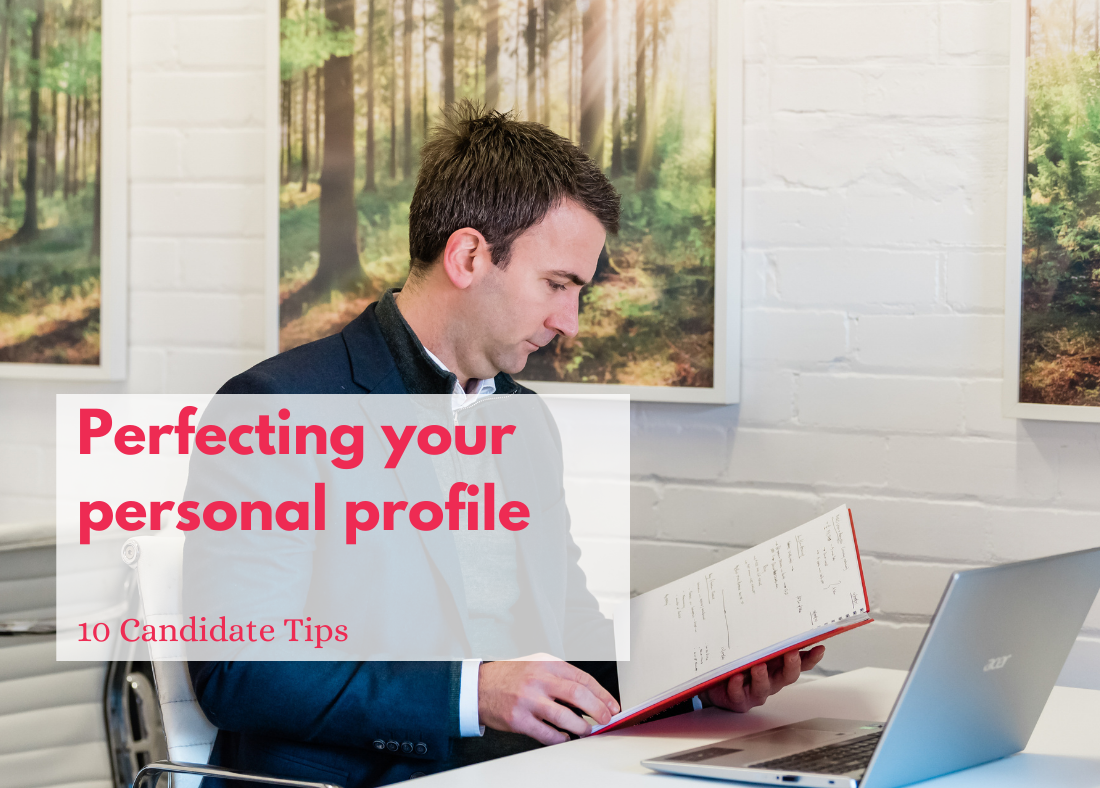 How to Perfect your Personal Profile